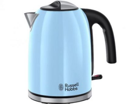 Чайник электрический Russell Hobbs, Colours Plus, Нeavenly Blue, 1,7 л, 2400W