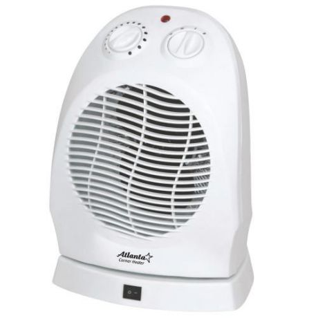 Тепловентилятор Atlanta, Corner Heater, 2000W, белый