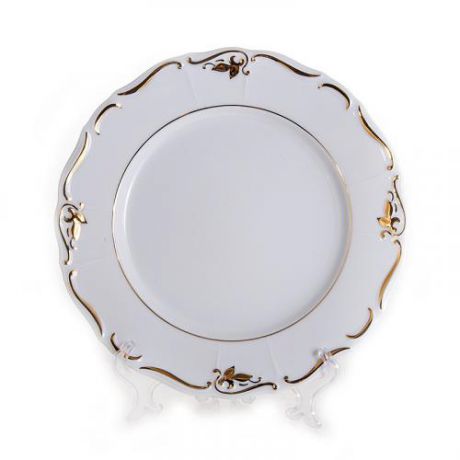 Набор обеденных тарелок Thun, Мария Луиза, 25 см, 6 предметов, белый