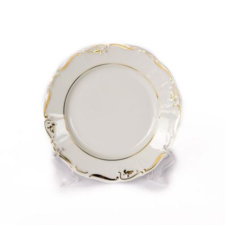 Набор обеденных тарелок Thun, Мария Луиза, 19 см, 6 предметов, золото