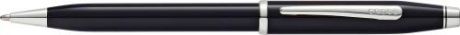 Шариковая ручка CROSS, Century II, Black lacquer, стальной