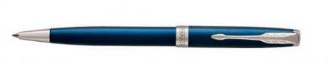 Шариковая ручка PARKER, ESSENTIAL, Sonnet Laque Blue CT