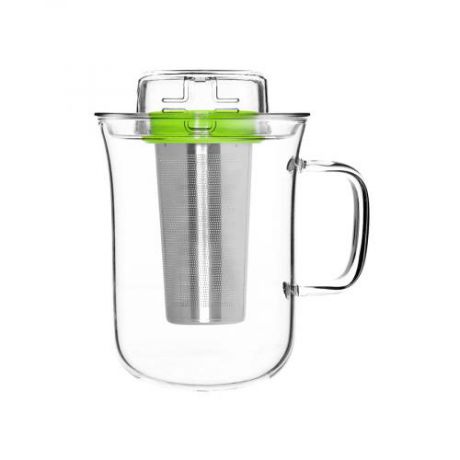 Кружка для заваривания чая QDO, Me Cup, 0,4 л, зеленый