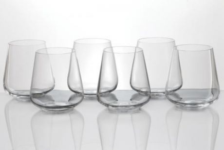 Набор стаканов для виски Bohemia Crystal, Sandra, 6 предметов