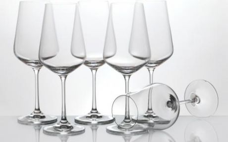 Набор бокалов для вина Claret, Sandra, 6 предметов