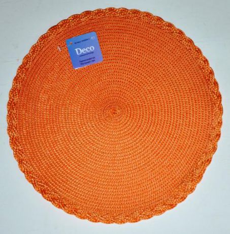 Сервировочная салфетка deco, 30 см, оранжевый