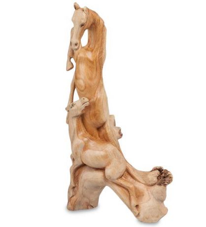 Статуэтка Decor and Gift, Лошадь с жеребенком, 35 см