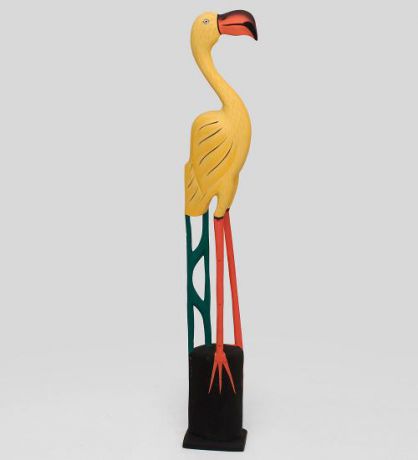 Статуэтка Decor and Gift, Желтый Фламинго, 150 см