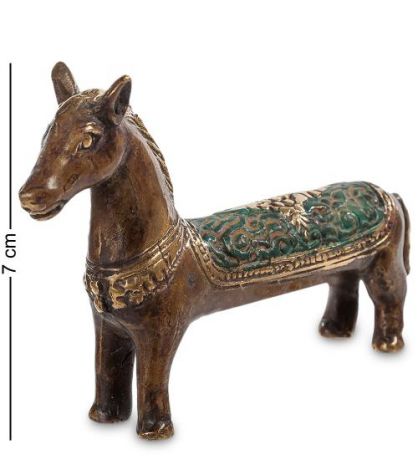 Фигурка Decor and Gift, Лошадь, 7 см, бронза, о.Бали