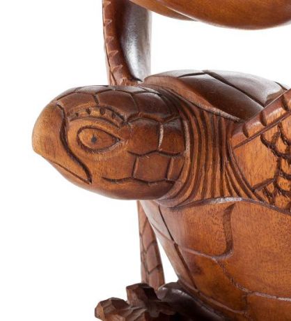 Статуэтка Decor and Gift, Пара черепах с чашей, 49 см