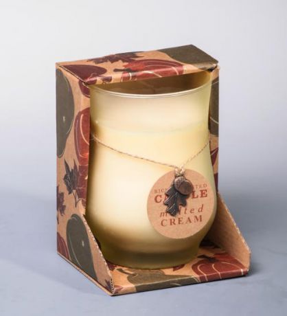 Свеча ароматическая Serenity, Сладкий крем, подарочная упаковка