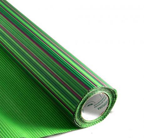 Бумага упаковочная, 1*10 м, зеленый