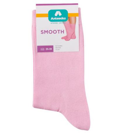Носки женские ARTSOCKS, Smooth ASW-0007, 1 пара, розовый