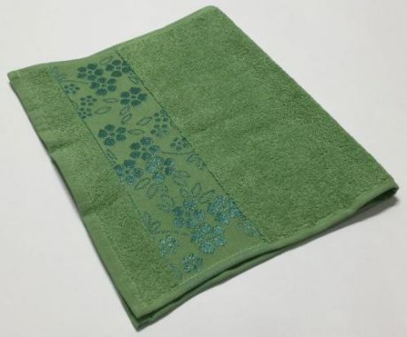 Полотенце банное fiesta, ELARA, 50*90 см, зеленый