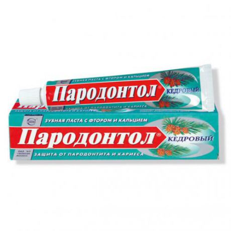 Зубная паста Пародонтол кедровый в/ф 63гр/60шт. (Свобода С234)