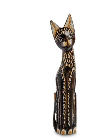 Статуэтка Decor and Gift, Кошка, 60 см, албезия, о.Бали