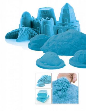 Песок для игры BRADEX, Чудо-песок, 1 кг, голубой