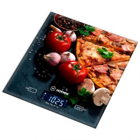 Весы кухонные HOttEK, Пицца, 18*20 см