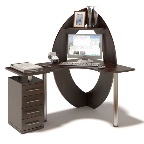 Компьютерный стол Сокол КСТ-101 + КТ-101.1