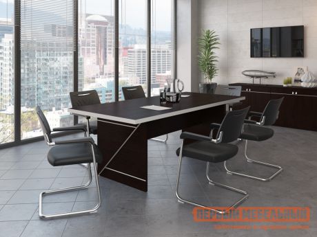 Комплект офисной мебели Pointex Зум Темный ПК1