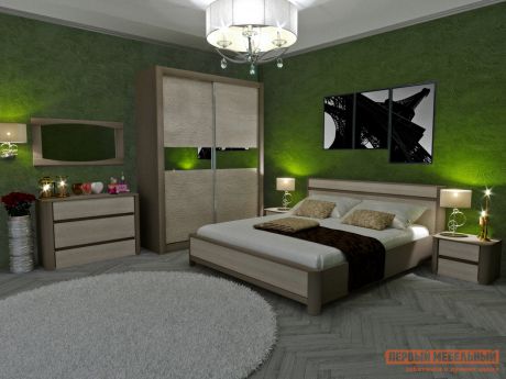 Спальный гарнитур Первый Мебельный Спальня Лацио