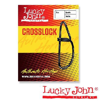 Застежки Lucky John CROSSLOCK 0001/0 10шт.