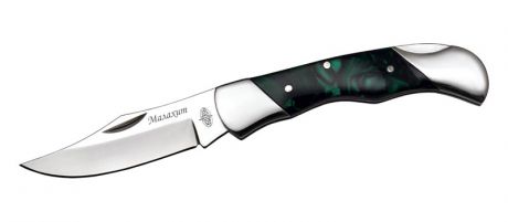 Нож (М) B 208-34 "Малахит" складной хозяйственно-бытовой