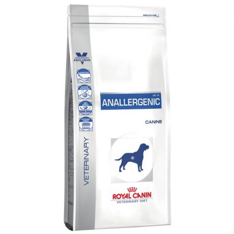 Сухой корм Royal Canin Anallergenic для собак при аллергиии, 8 кг