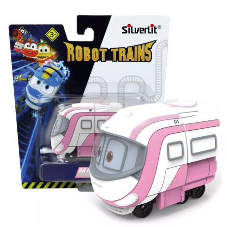 Robot Trains Паровозик Макси (розовый)