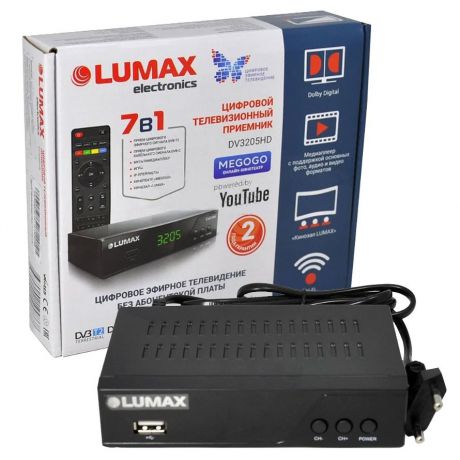 Lumax DV3205HD (черный)