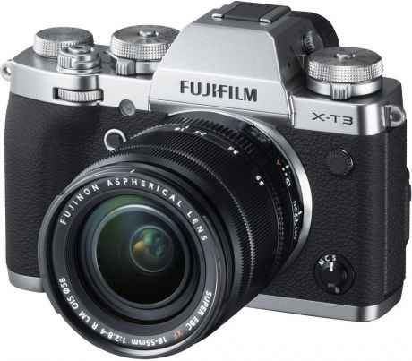 Fujifilm X-T3 Kit 18-55mm (серебристый)