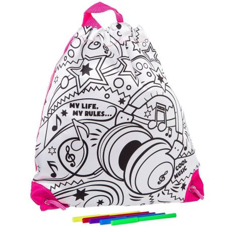 BONDIBON Рюкзак для раскрашивания (разноцветный)