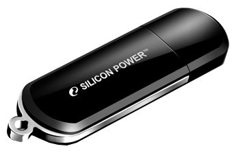 Silicon Power LuxMini 322 8Gb (черный)