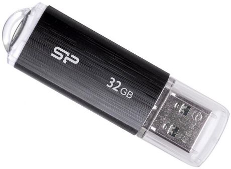 Silicon Power 32Gb USB 2.0 (черный)