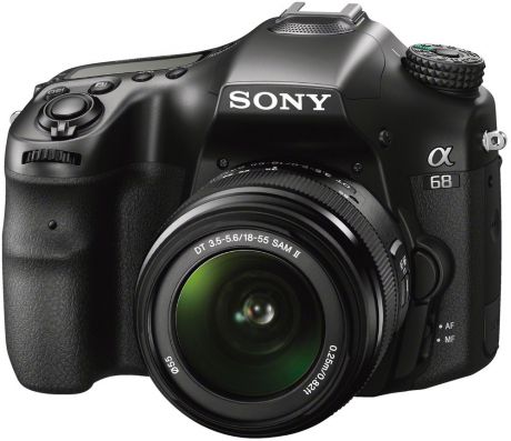 Sony Alpha ILC-A68K Kit 18-55 (черный)