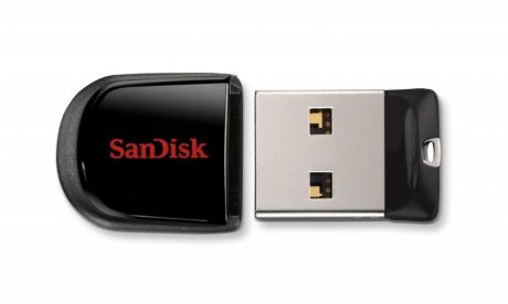 SanDisk Cruzer Fit 16Gb (черный)