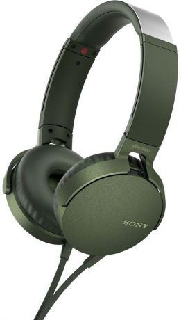 Sony MDR-XB550AP (зеленый)