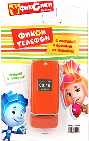 Затейники Телефон Фиксики GT8667 (оранжевый)