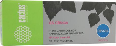 Cactus CS-CB543A для HP Color LaserJet CP1215/1515/CM1312 (пурпурный)