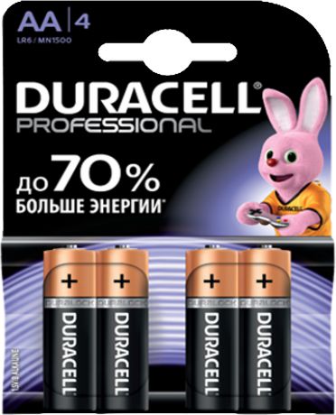 Duracell Professional LR6-4BL AA (блистер 4 шт)