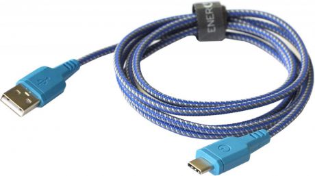EnergEA Nylotough USB-C 1.5м (синий)