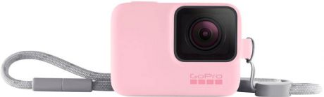 GoPro Sleeve+Lanyard с ремешком ACSST-004 (розовый)