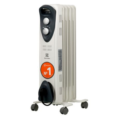 Масляный радиатор ELECTROLUX EOH/M-3105, 1000Вт, белый