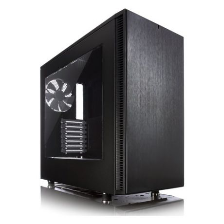 Корпус ATX FRACTAL DESIGN Define S Window, Midi-Tower, без БП, черный