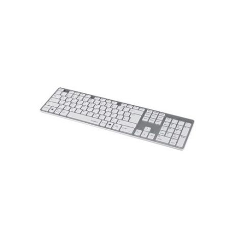 Клавиатура Hama Rossano механическая белый/серебристый USB slim