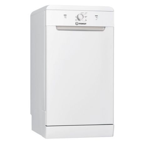 Посудомоечная машина INDESIT DSCFE 1B10 RU, узкая, белая [155501]