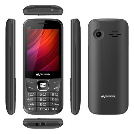 Мобильный телефон MICROMAX X811 черный