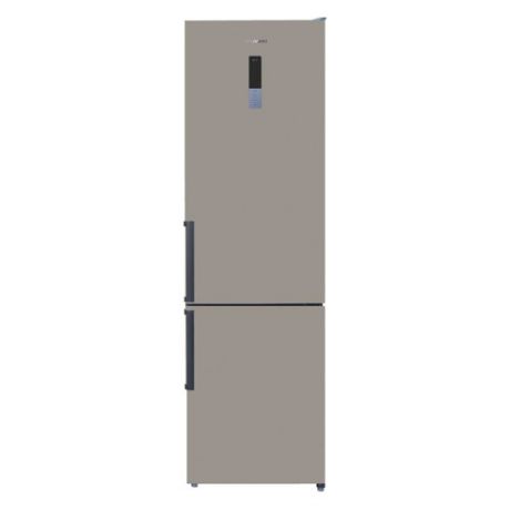 Холодильник SHIVAKI BMR-2018DNFBE, двухкамерный, бежевый