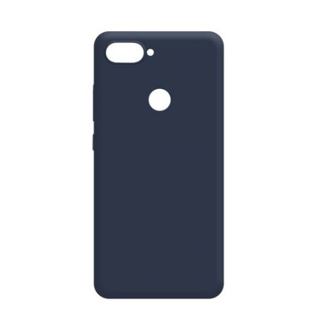 Чехол (клип-кейс) Gresso Meridian, для Xiaomi Mi 8 Lite, темно-синий [gr17mrn500]