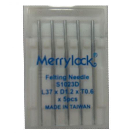 Набор игл для Merrylock 015 (5 шт.), синие